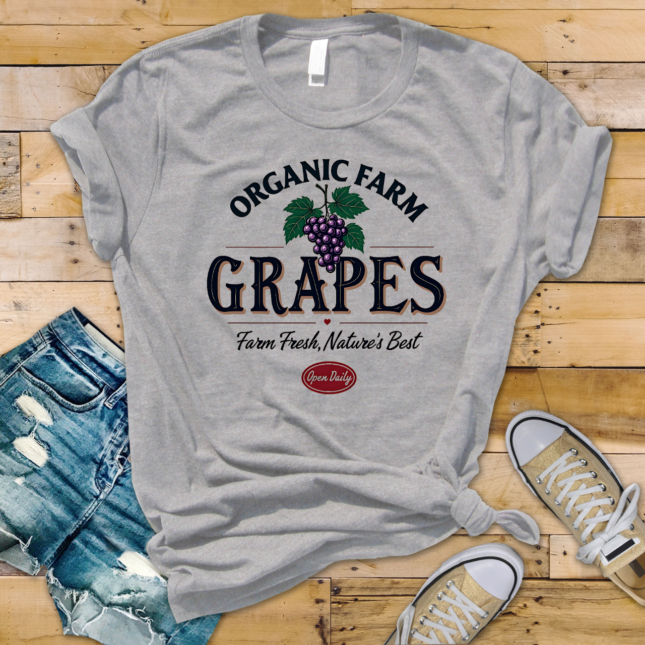 Organic Farm Grapes