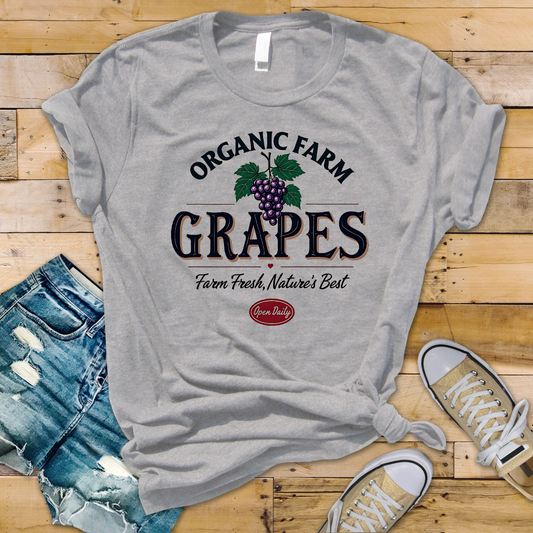 Organic Farm Grapes