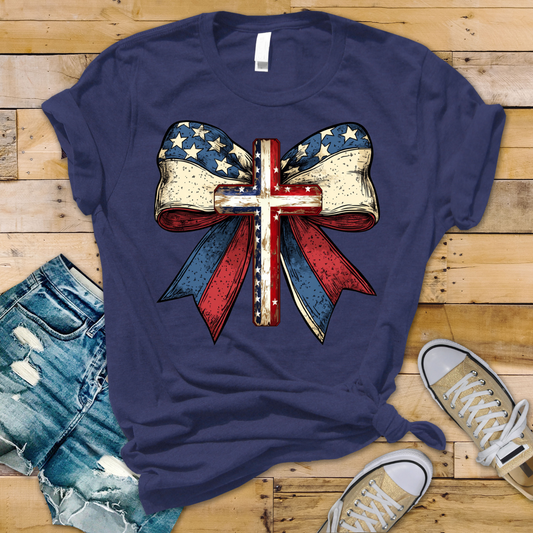 Patriotic Cross And Coquette