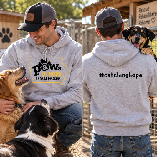 Paws Of Hope Hoodie OR T-Shirt