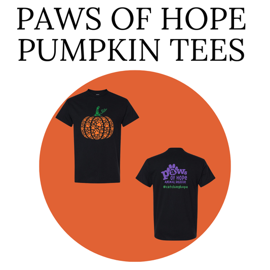 Paws Of Hope Pumpkin Tees