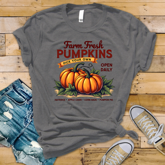 Farm Fresh Pumpkins Pick Your Own