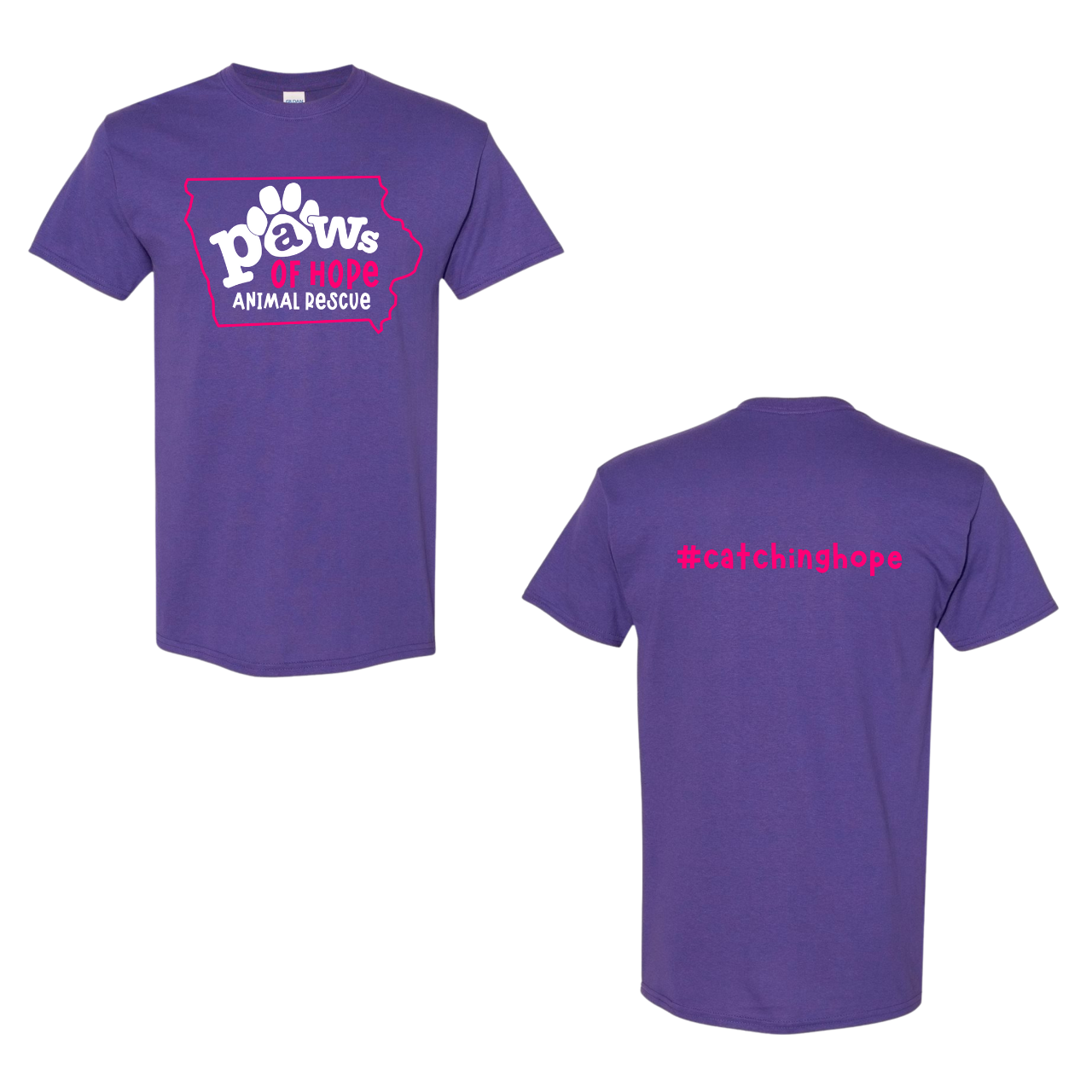 Paws Of Hope Fundraiser T- shirt