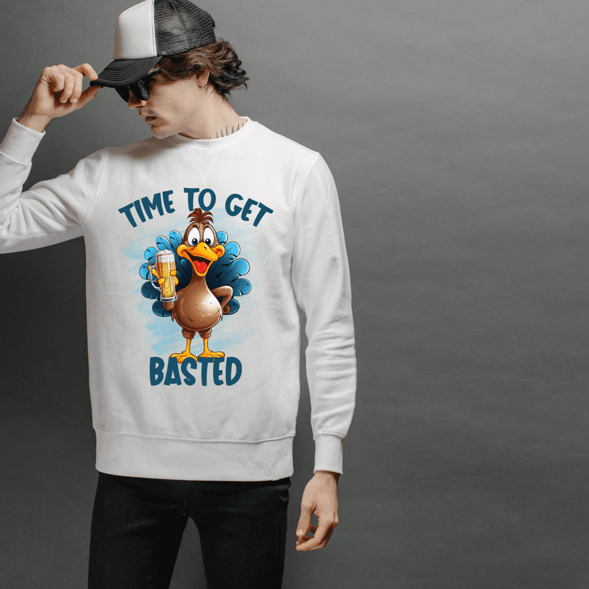 Time To Get Basted – Color Custom Prints