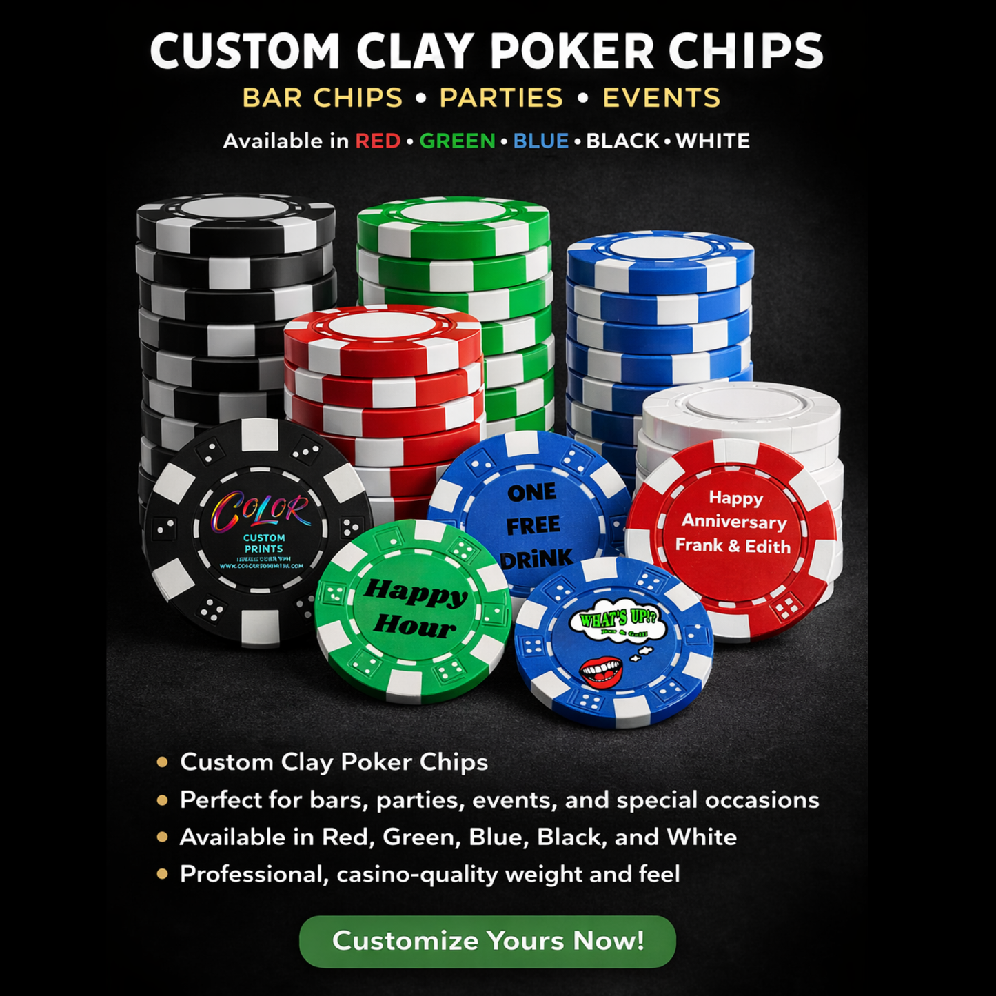 Custom Poker Chips