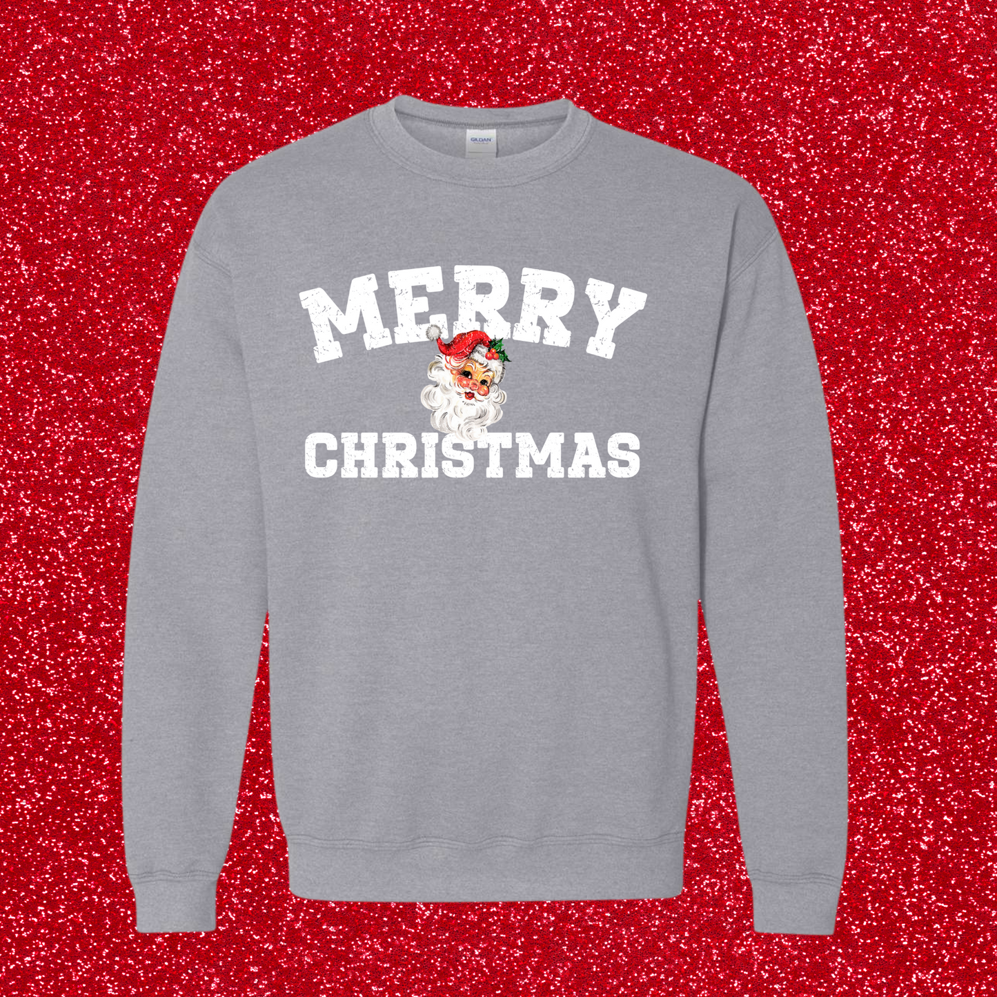 Vintage Merry Christmas Crewneck