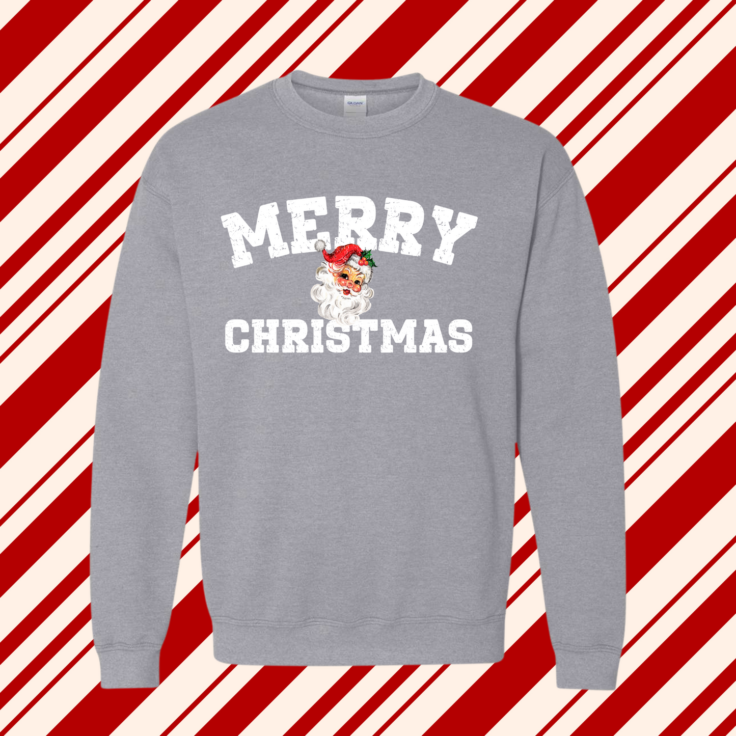 Vintage Merry Christmas Crewneck