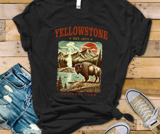 Yellowstone National Park Est 1872