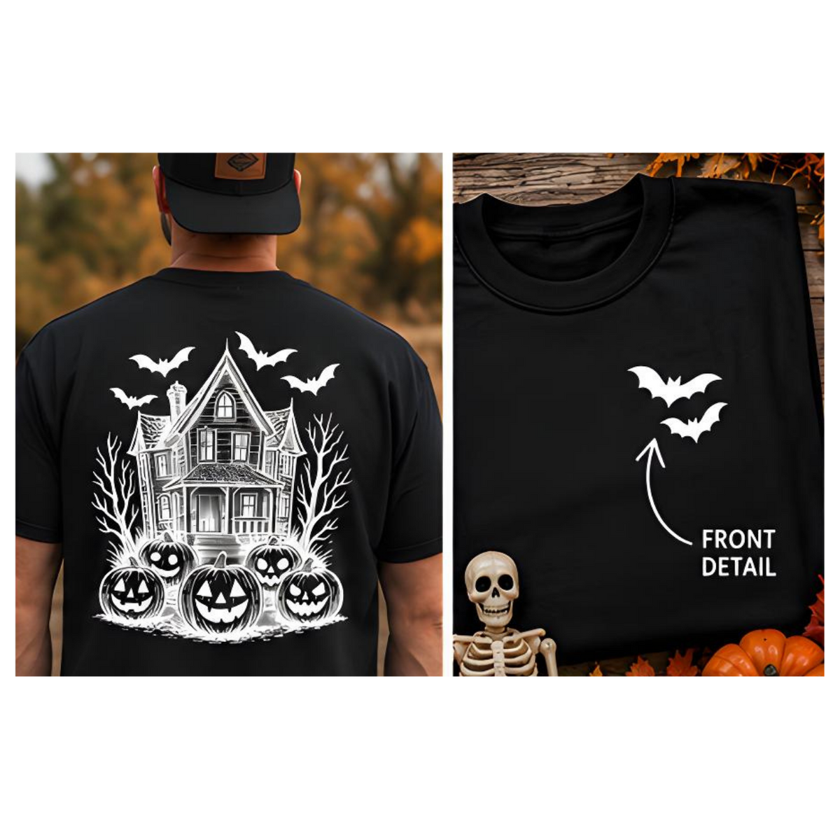 Haunted House T-shirt or Crewneck