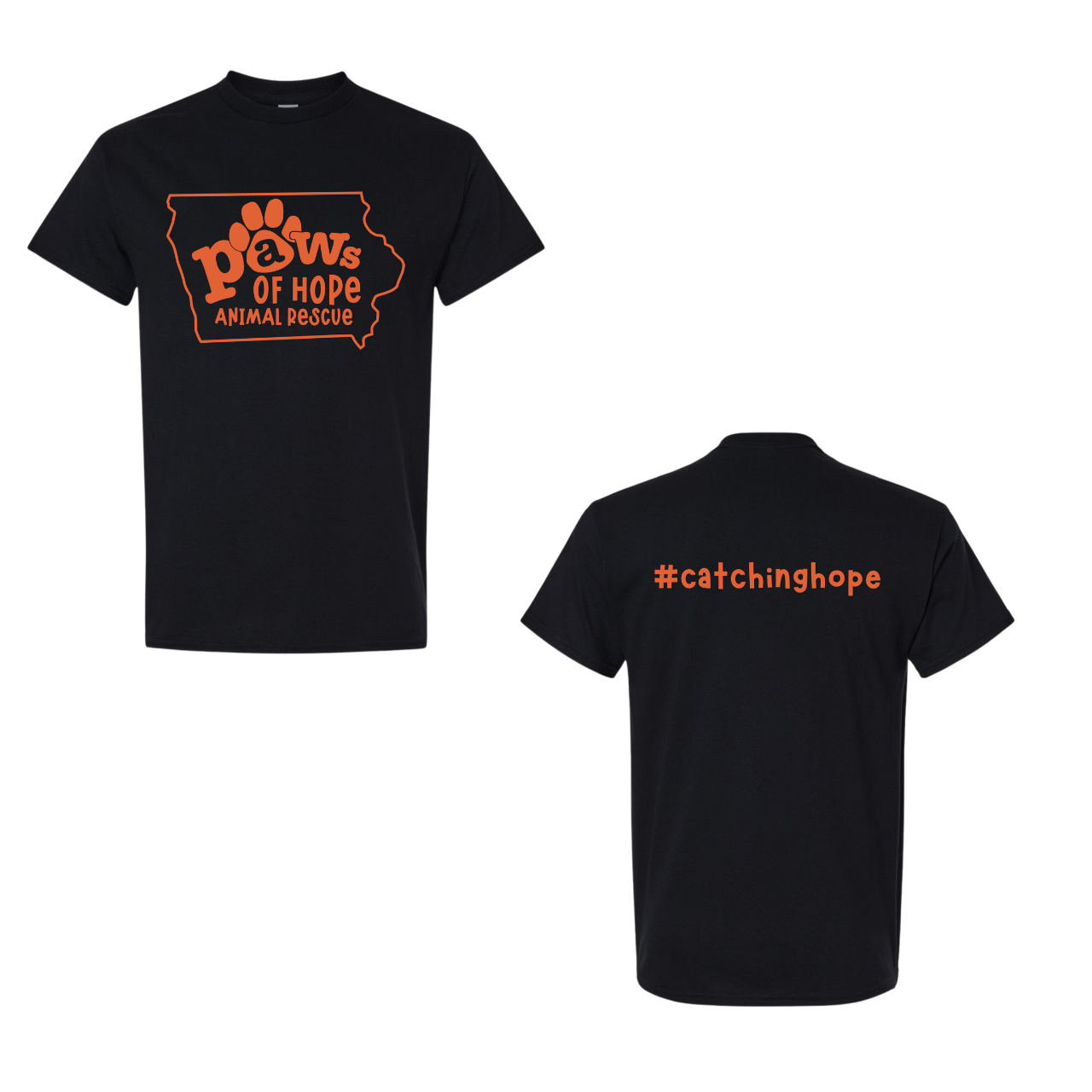 Paws Of Hope Fundraiser T- shirt