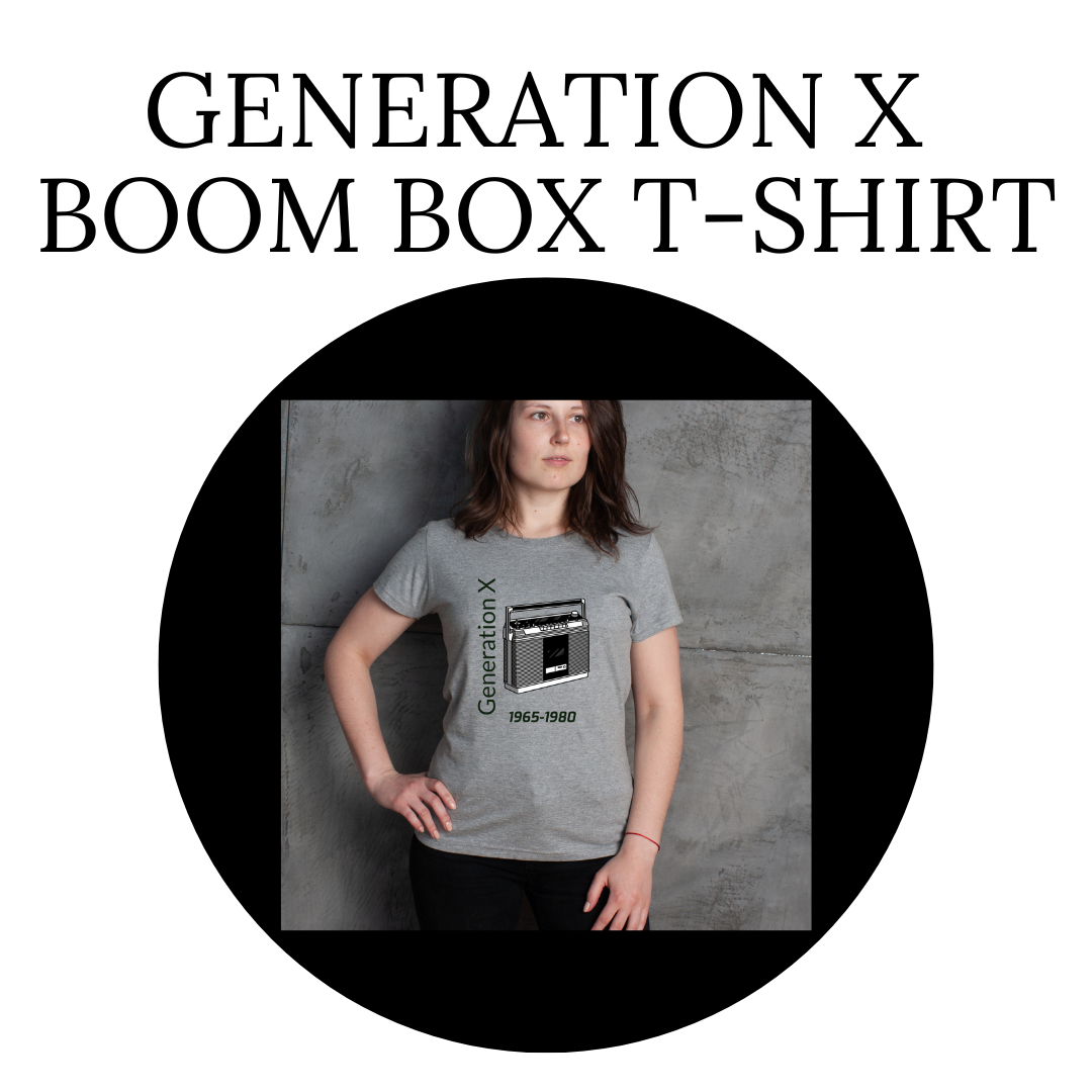 Generation X Boom Box T-shirt
